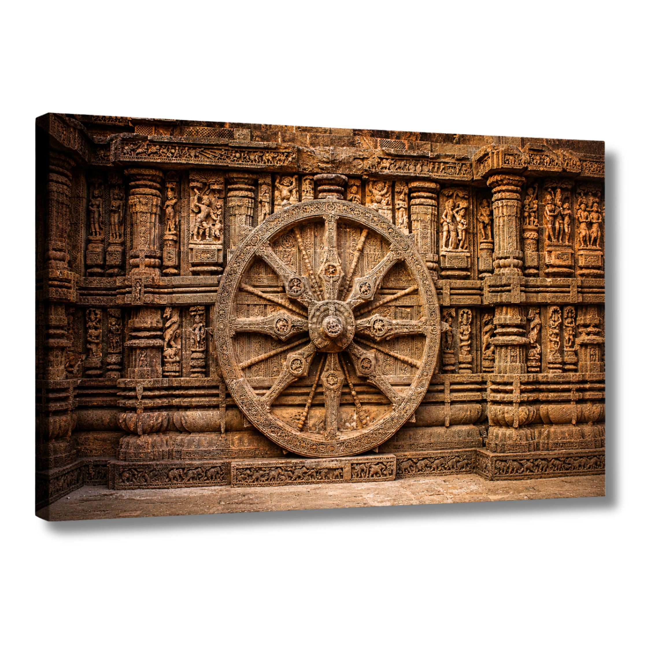 Konark Sun Temple, Odisha – The Sacred Wheel | Intricate Carvings, Cosmic Time & Eternal Stone | Fine Art Wall Photography Print