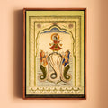 Krishna on the Nagas – Poddar Haveli, Shekhawati | Mythological Fresco Fine Art Wall Photography Print