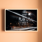 Mumbai Street Photography – BMC Headquarters & Light Trails | Fine Art Wall Photography Print