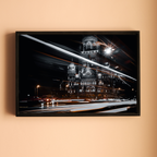 Mumbai Street Photography – BMC Headquarters & Light Trails | Fine Art Wall Photography Print